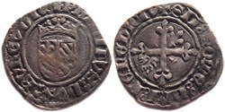 Cuisery 1420-05 gros à quintefeuille initiale fauté au nom de Philippe-le-Bon