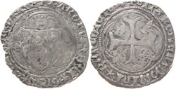Mâcon ? 1488-04 douzain au nom de Charles VIII, variété DeI*GRA // D0mInI émission non officielle