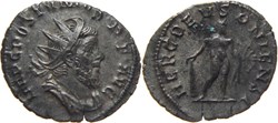 Postume 260-261 antoninien au revers Hercule frappé à Trèves
