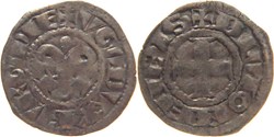 Dijon 1162-1192 denier au nom de Hugues III