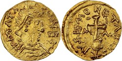 Mâcon 534-699 tiers de sou d'or dit triens ou tremissis au nom de Iusé