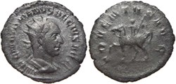 autre romaine 250 Trajan Dèce antoninien au revers Adventus frappé à Rome