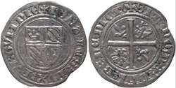 Auxonne 1406-1407 grand blanc au nom de Jean-sans-Peur