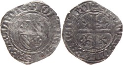 Auxonne 1417-04 grand blanc variété nouvelle et fautée au nom de Jean-sans-Peur