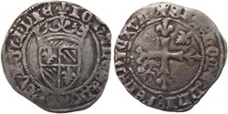 Saint Laurent-lès-Chalon 1419-08 à 09 gros variété de légendes inédites au nom de Jean-sans-Peur