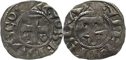Gien 1060-1160 obole au nom de Geoffroy II de Donzy