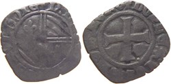 Saint Laurent-lès-Chalon 1422-05 double tournois type 2 inédit au nom de Philippe-le-Bon