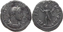 autre romaine 231 Alexandre Sévère denier au revers Iovi frappé à Rome