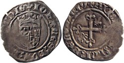 Cuisery 1419-09 gros au lis initial inédit au profit des habitants d'Auxonne