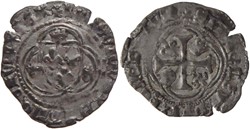 Mâcon ? 1461-1475 blanc aux couronnelles au nom de Louis XI, émission non officielle