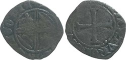 Cuisery 1421-1422 double tournois de type 1 au nom de Philippe-le-Bon