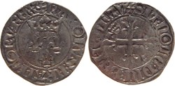 Rouen 1417 gros dit "florette" 2è émission au nom de Charles VI