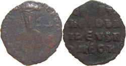 byzantine Constantinople follis bonze à identifier