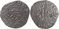 Mâcon 1420-05 gros dit "florette" 6è émission mâconnaise variété fautée au nom de Charles VI