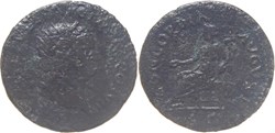 autre romaine 80-81 Titus dupondius au revers concorde