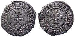 Nevers 1420-1421 gros dit "florette" Charles VI