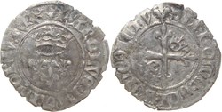 Mâcon 1419-8 fin gros dit "florette" 5è émission royale variété fautée au nom de Charles VI