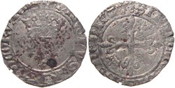 Dijon 1420-1421 gros dit "florette" variété au nom du roi Charles VI