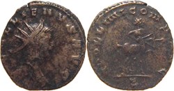 autre romaine 267-268 Gallien antoninien au revers Apollini frappé à Rome