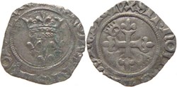 Mâcon 1421 gros dit "florette" 7è émission mâconnaise au nom de Charles VI