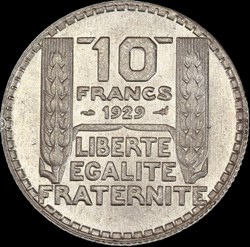 10f 1929 en MS64