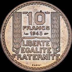 10f 1945 en MS65