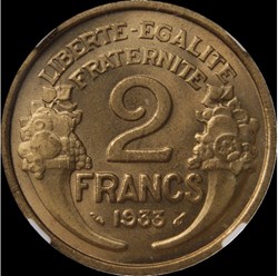 2f 1933 Gros en MS66