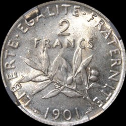 2f 1901 en MS63