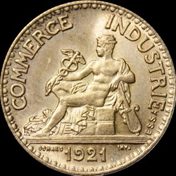 50c 1921 en MS65