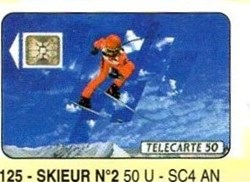 1991 04 SKIEUR N°2 120U 04/91 SO2 SERIE A134241