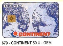 1996 04 CONTINENT 50U 10/96 GEM