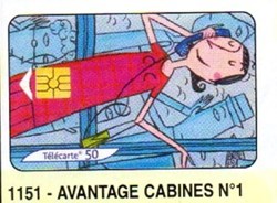 2001 06 AVANTAGES CABINES N°1 50U 12/01 GEM2