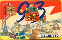 1993 JUSTIN BRIDOU 01/93 GEM