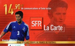 EDF SFR 14.90 € F B.LIZARAZU RIGIDE