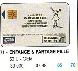 1989 19 ENFANCE & PARTAGE FILLE