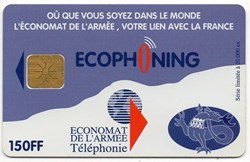ECOPHONING 150 FF BLEU 20000EX VERSO DIVISION SALAMANDRE