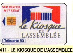 1993 29 LE KIOSQUE DE L'ASSEMBLEE 50U 10/93 SO3 NUMEROTEE TIRAGE PRIVE