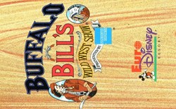 1992 PASSEPORT LA LEGENDE DE BUFFALO BILL EURO DISNEY RESORT VALIDE POUR LE SHOW