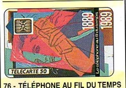 1989 21 TELEPHONE AU FIL DU TEMPS SC4 SERIE 107684