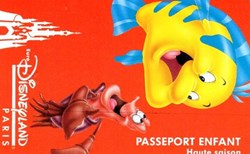 1996 POLOCHON EURODISNEYLAND PARIS GRATUIT 2 JOURS DU XXXXXX AU XXXXXX