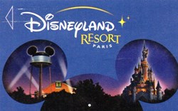2002 PASSEPORT 2 PARCS DISNEYLAND RESORT PARIS VALABLE 1 JOUR LE XXXXXX