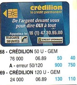 1989 17 CREDILION