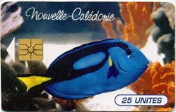 NC 1995 POISSON TROPICAL 25U 11/95 GEM AVEC N° LOT
