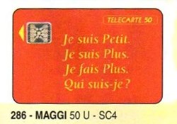 1992 26 MAGGI 50U 12/92 SC5 3 SERIES
