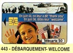 1994 01 DEBARQUEMENT WELCOME 50U 05/94 SO5 DN