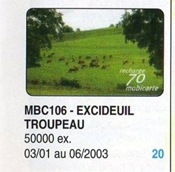 2001 EXCIDEUIL TROUPEAU