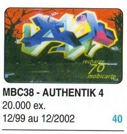 1999 MOBICARTE AUTHENTIK 4