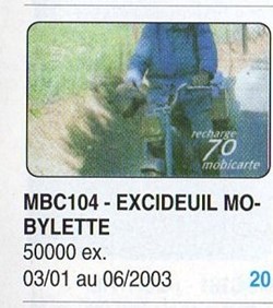 2001 EXCIDEUIL MOBYLETTE