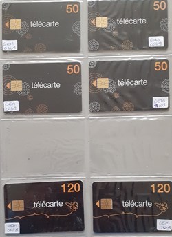 2009 TELECARTE NOIRE 50U 120U