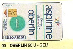 1990 01 OBERLIN NUMEROTEE TIRAGE PRIVE